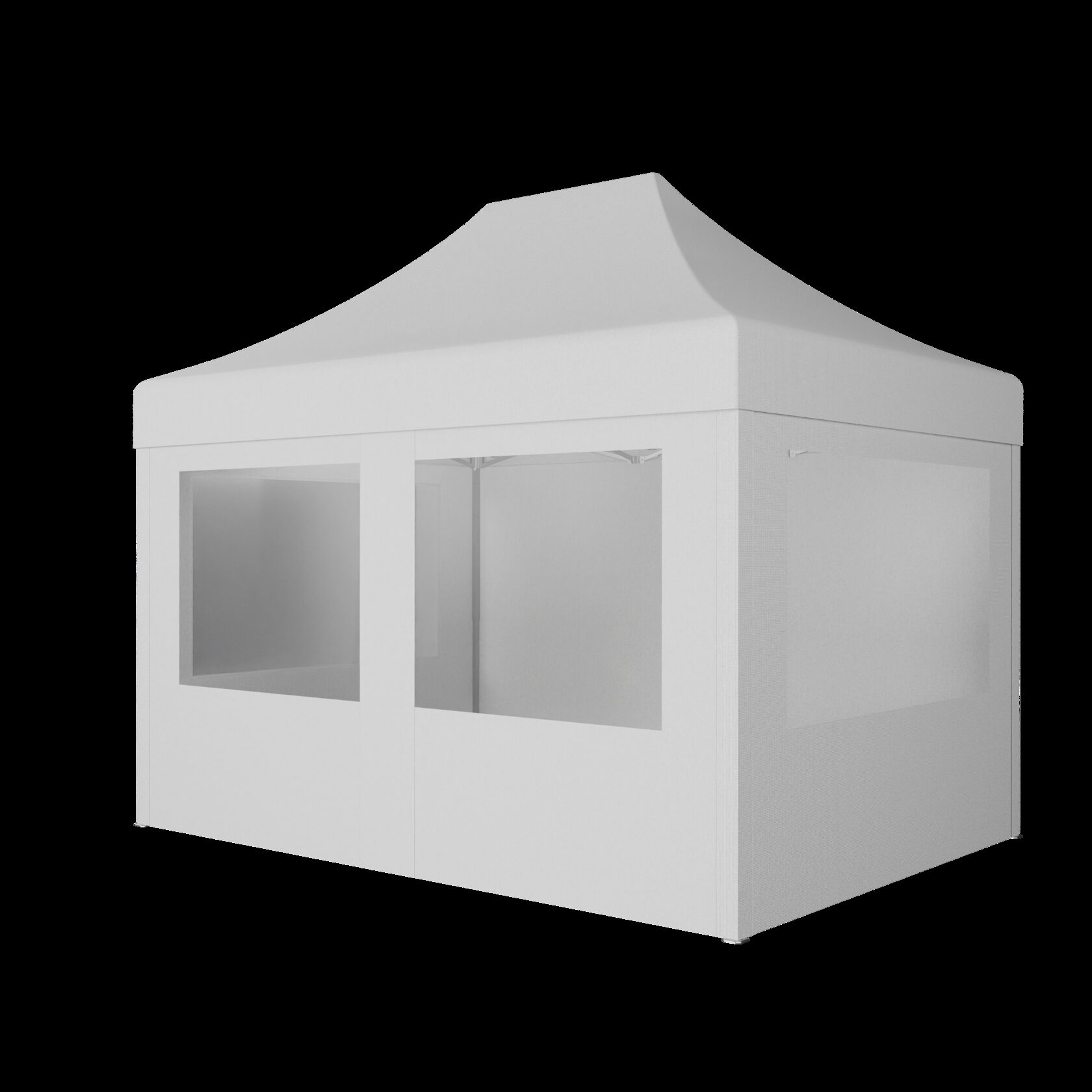Alphatent canopy tent — catalog render, third angle