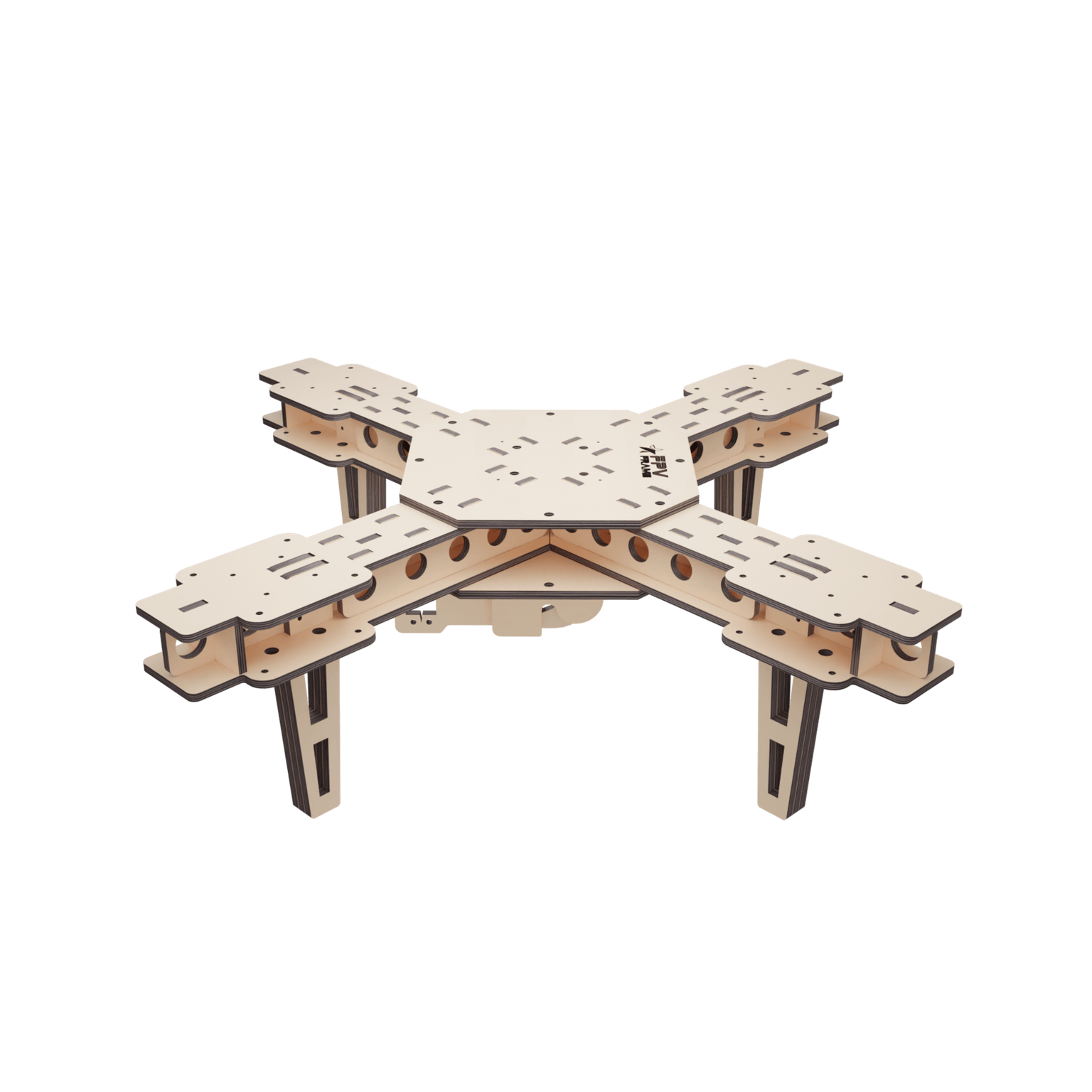Vobla FPV drone frame, catalogue render