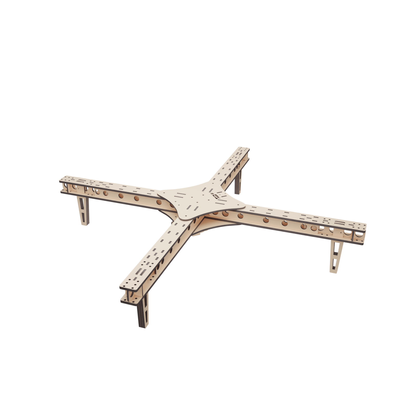 Driada FPV drone frame, catalogue render