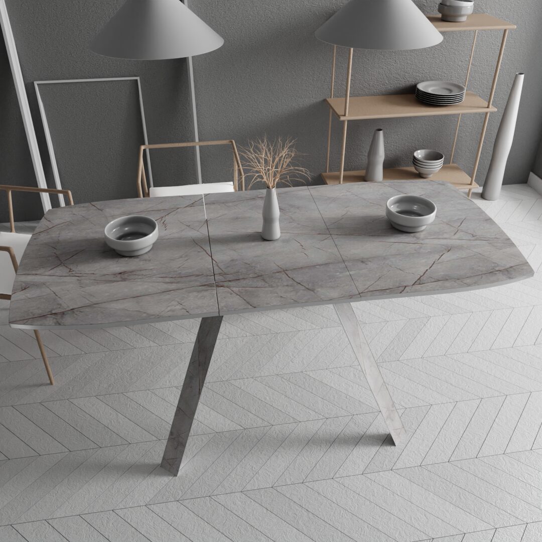 Amerikano table by Gelios Tables, catalogue render
