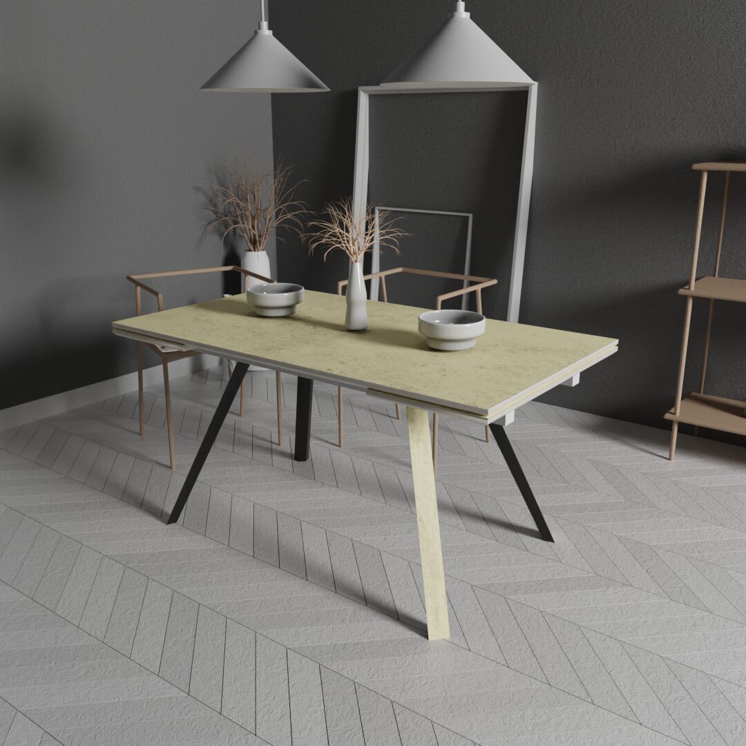 Fantom table by Gelios Tables, catalogue render