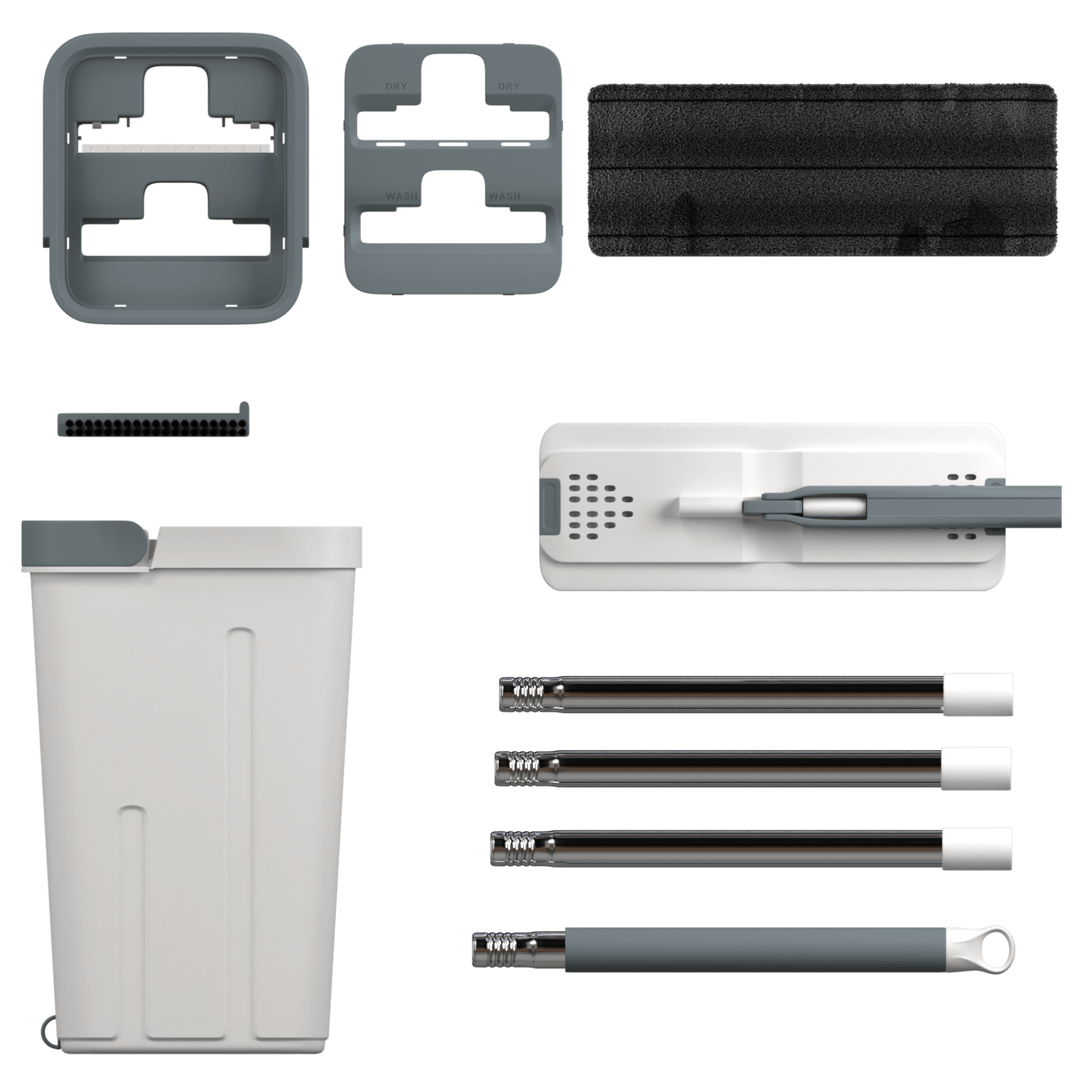 A HouseGuru spray mop, product visualization (variant 4)
