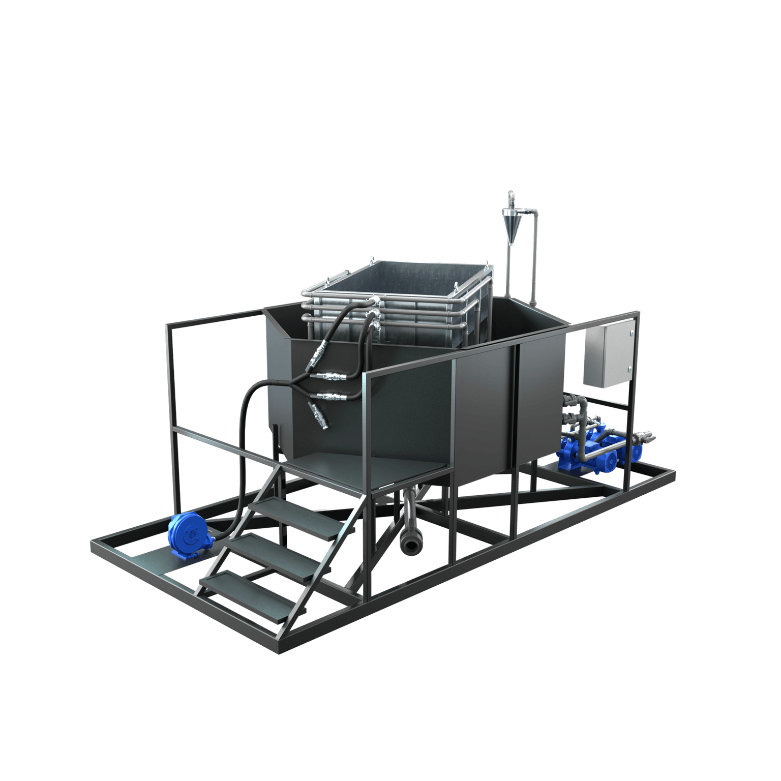 Nitrogen funnel, catalogue render (variant 1)