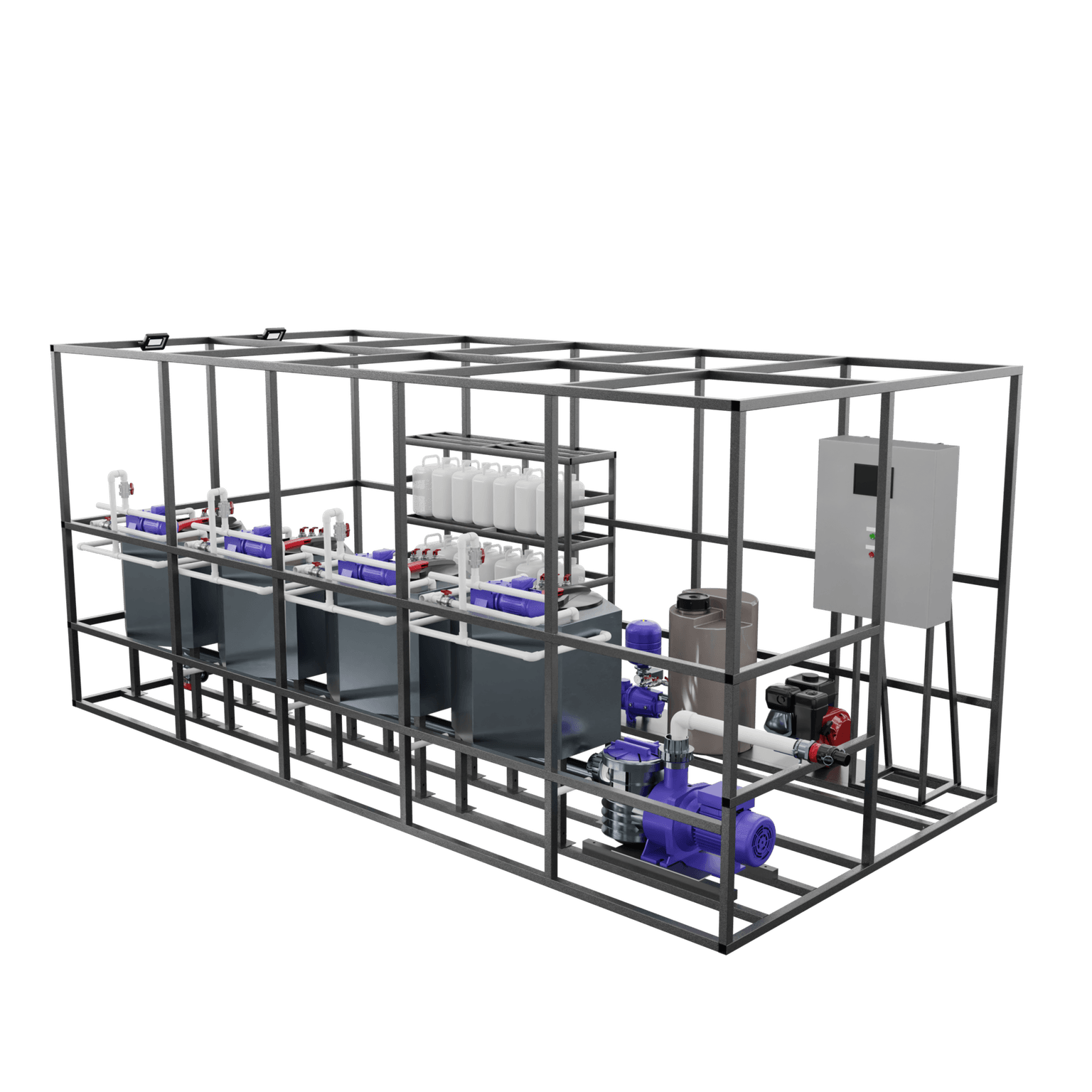 Nitrogen equipment, catalogue render (variant 1)