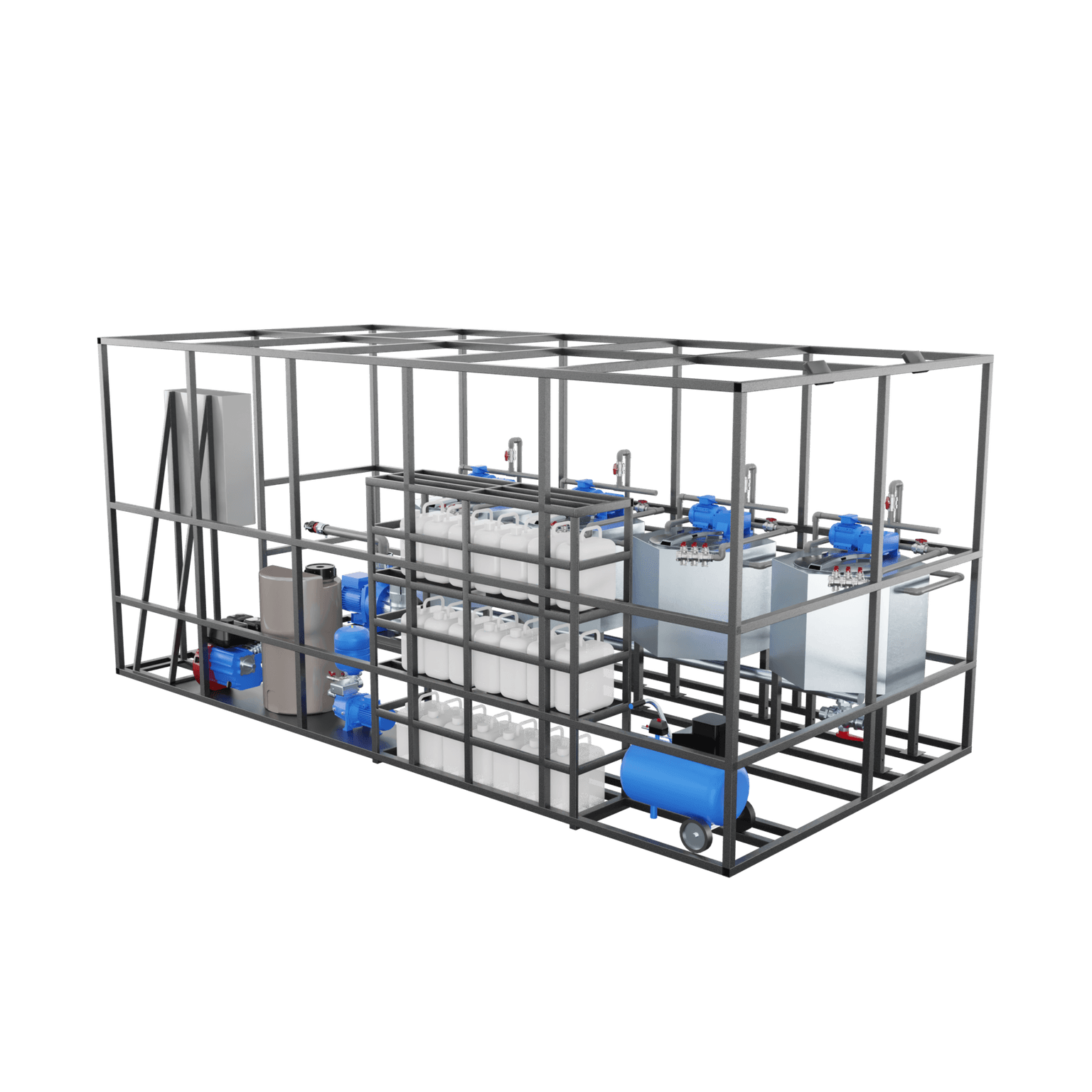 Nitrogen equipment, catalogue render (variant 2)