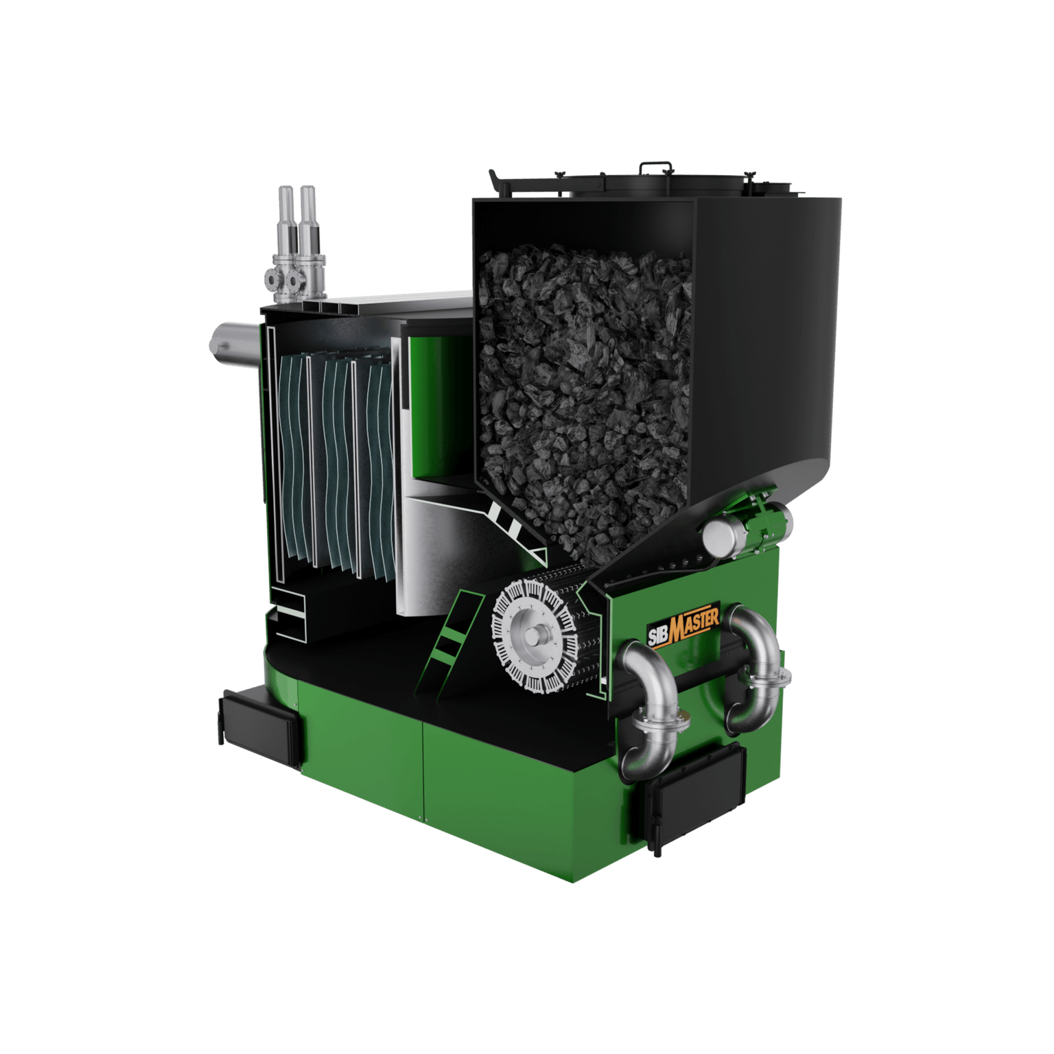 SibMaster boiler, product render (variant 2)
